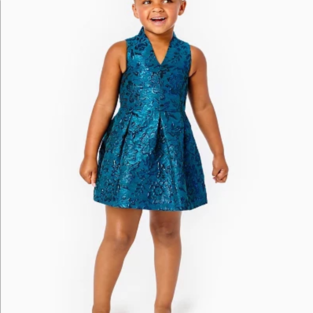 Lilly Pulitzer Girls Mini Tanlee Dress Size 2